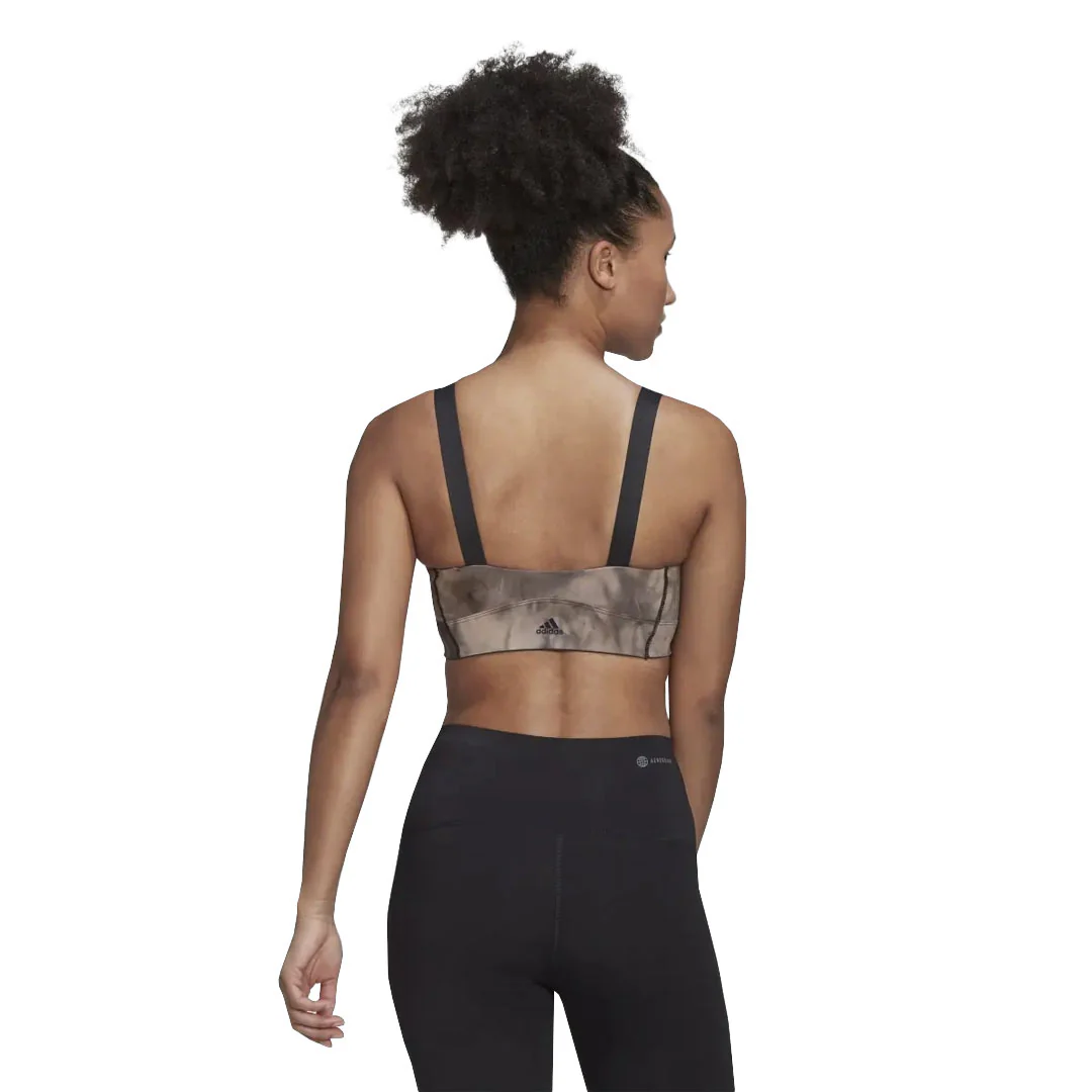 adidas - Women's Yoga Studio Light-Support Earth Bra (HC3720) - Image 3