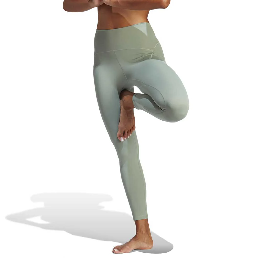 adidas - Women's Yoga Studio Luxe 7/8 Leggings (HR5414) - Image 2