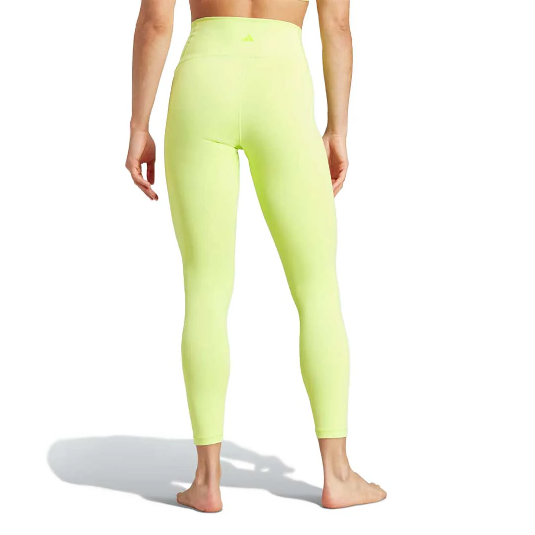 adidas - Women's Yoga Studio Luxe 7/8 Leggings (HY2806) - Image 3