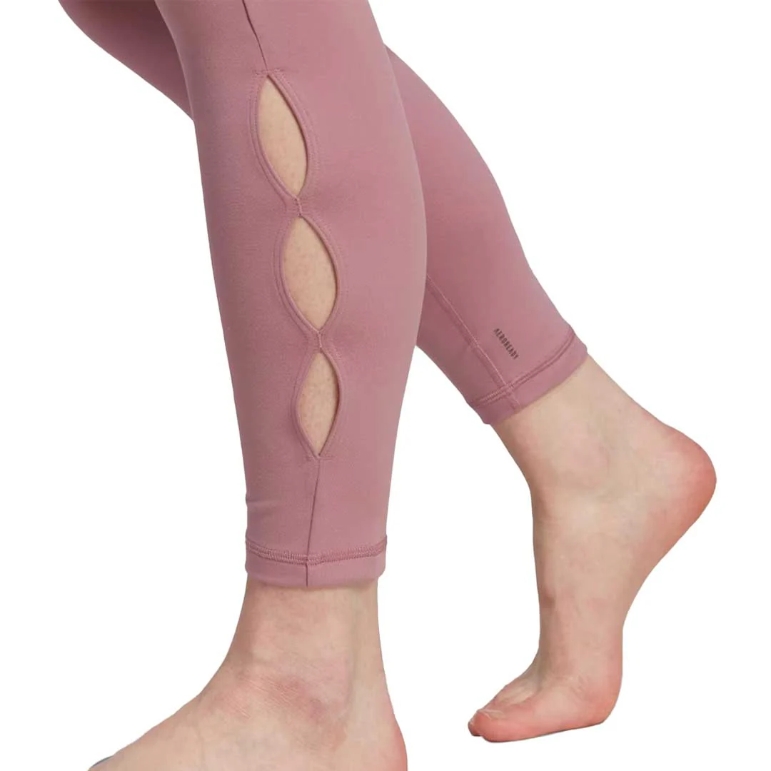 adidas - Women's Yoga Studio Slits 7/8 Leggings (HY2808) - Image 5
