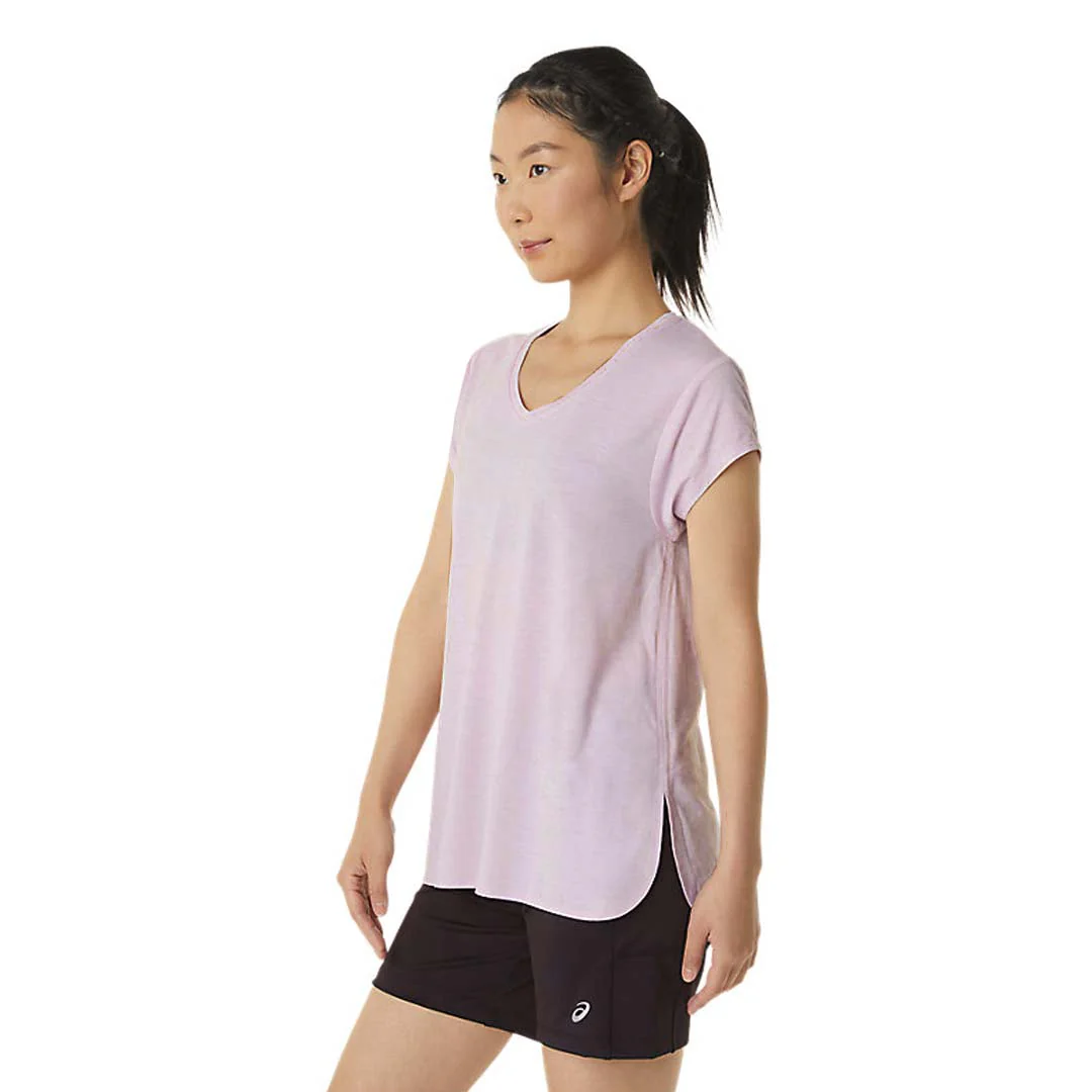 Asics - Women's Heather V-Neck Top (2032C159 685) - Image 3