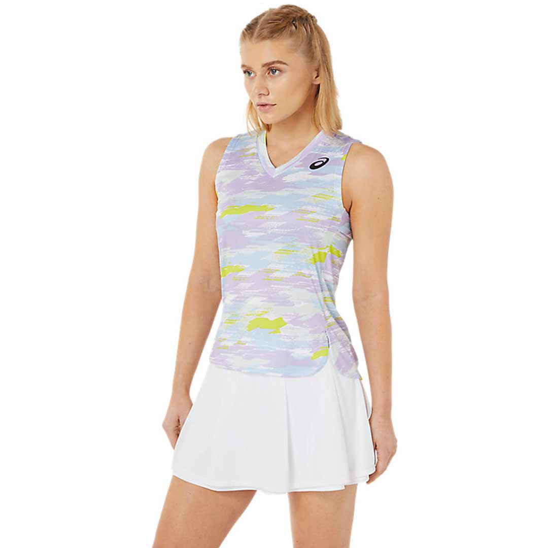 Asics - Women's Match Graphic Tank Top (2042A207 501) - Image 3