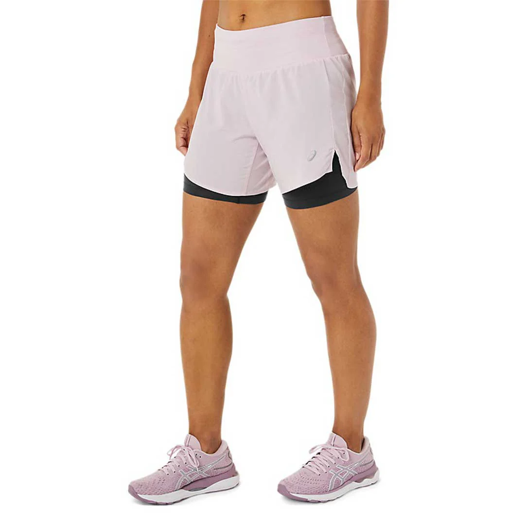 Asics - Women's Road 2-N-1 Shorts (2012A771 713) - Image 3