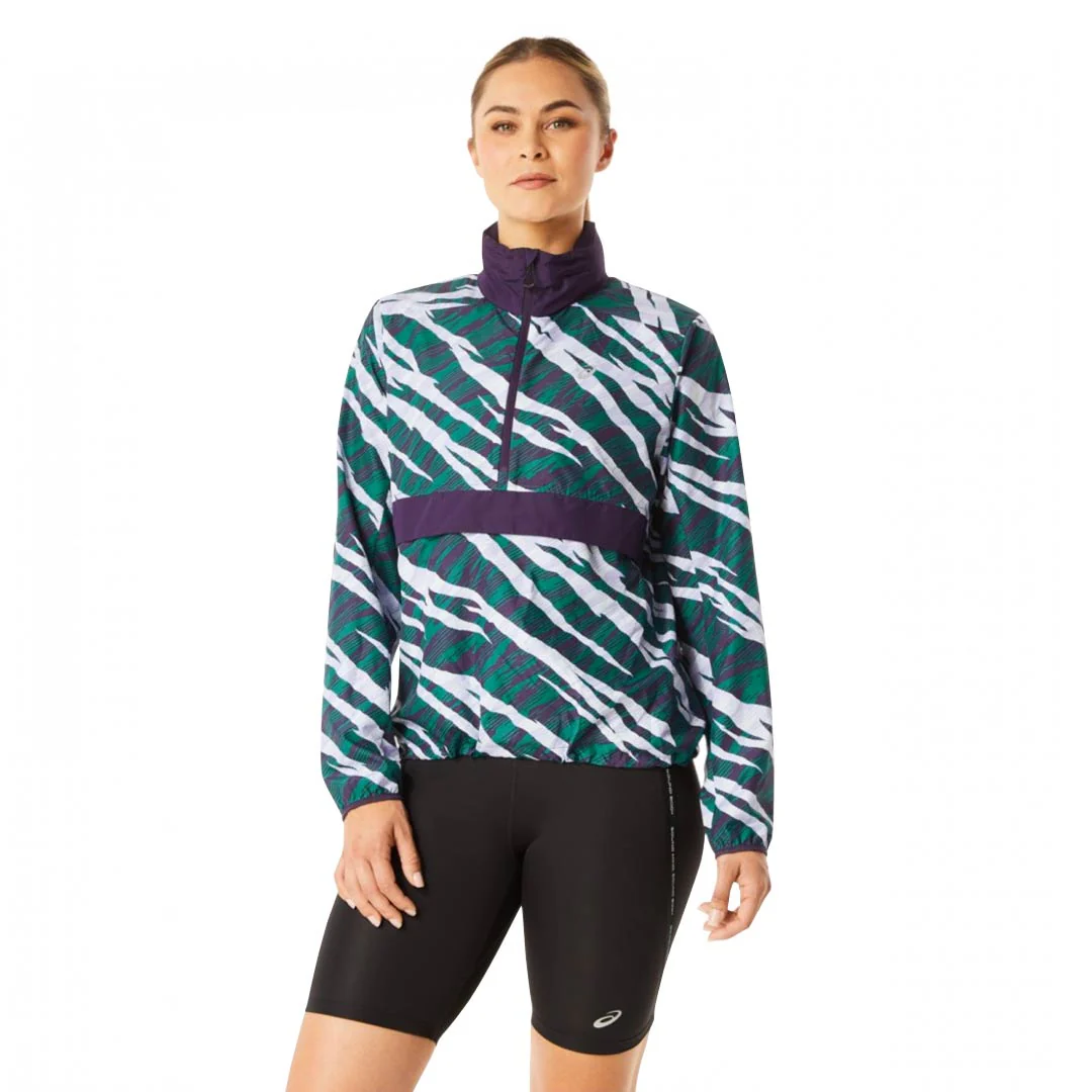 Asics - Women's Wild Camo Anorak Jacket (2012C495 500) - Image 2