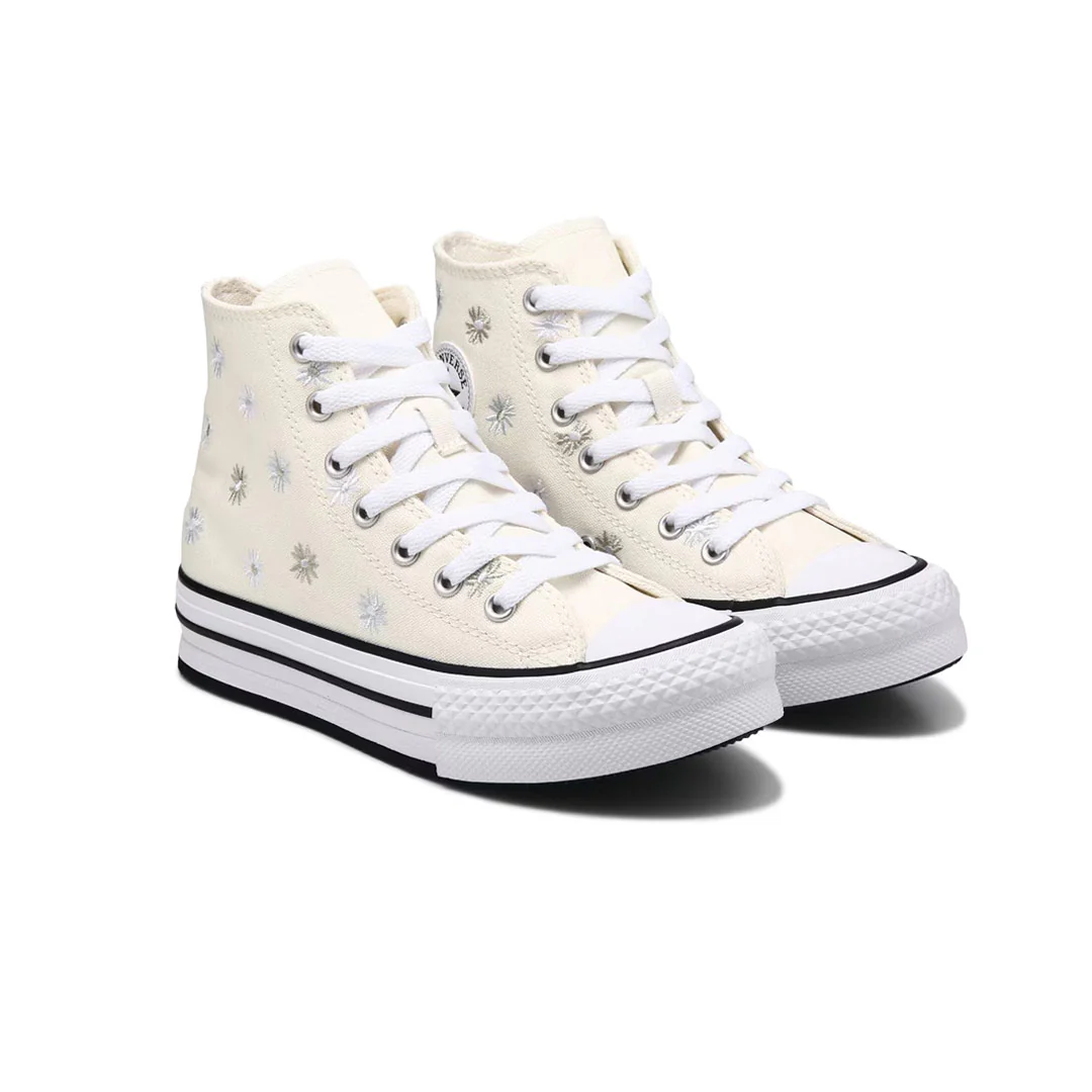 Converse - Kids' (Preschool) Chuck Taylor All Star Eva Lift Platform Florals High Top Shoes (A13448C) - Image 3
