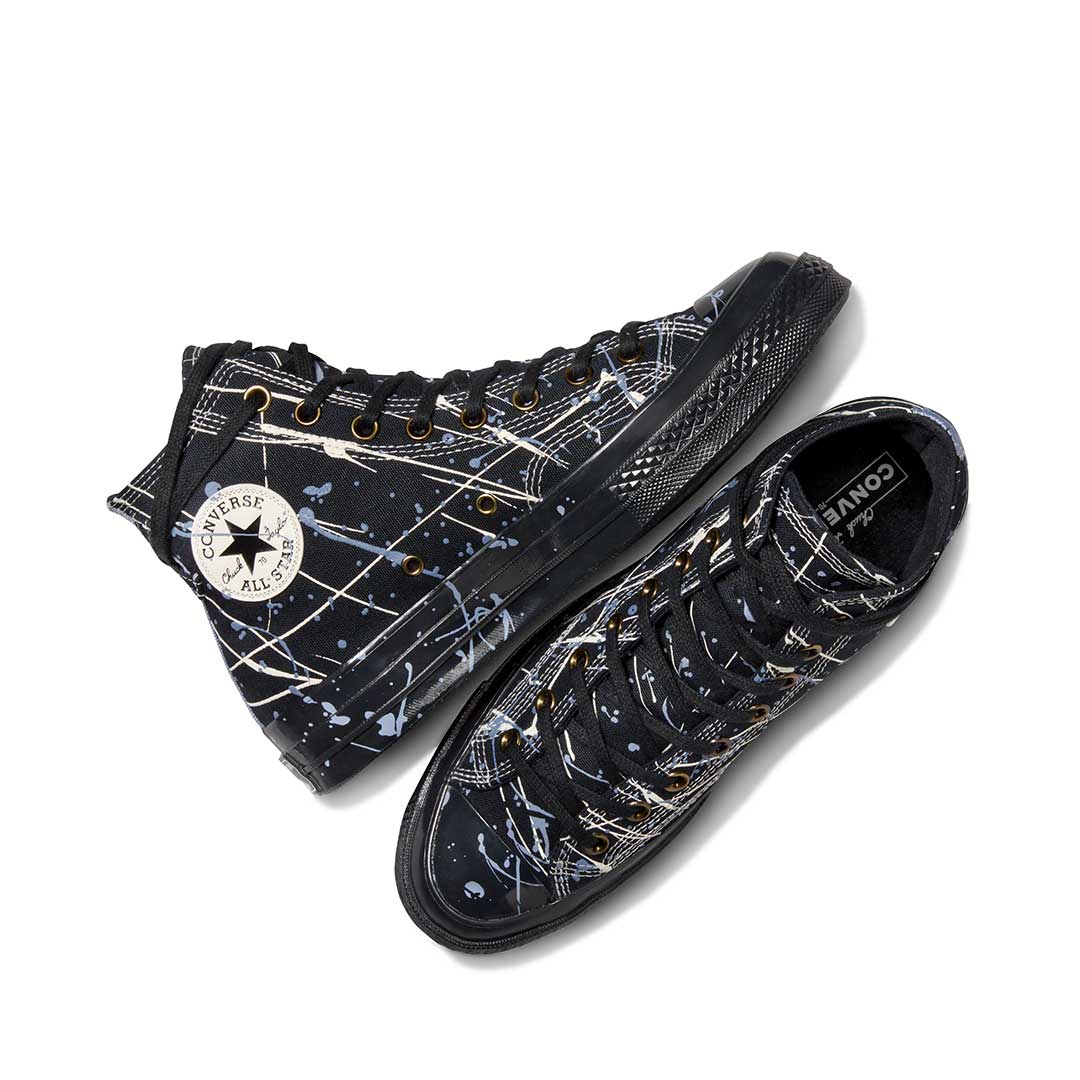 Converse - Unisex Chuck 70 Splatter High Top Shoes (A06541C) - Image 4