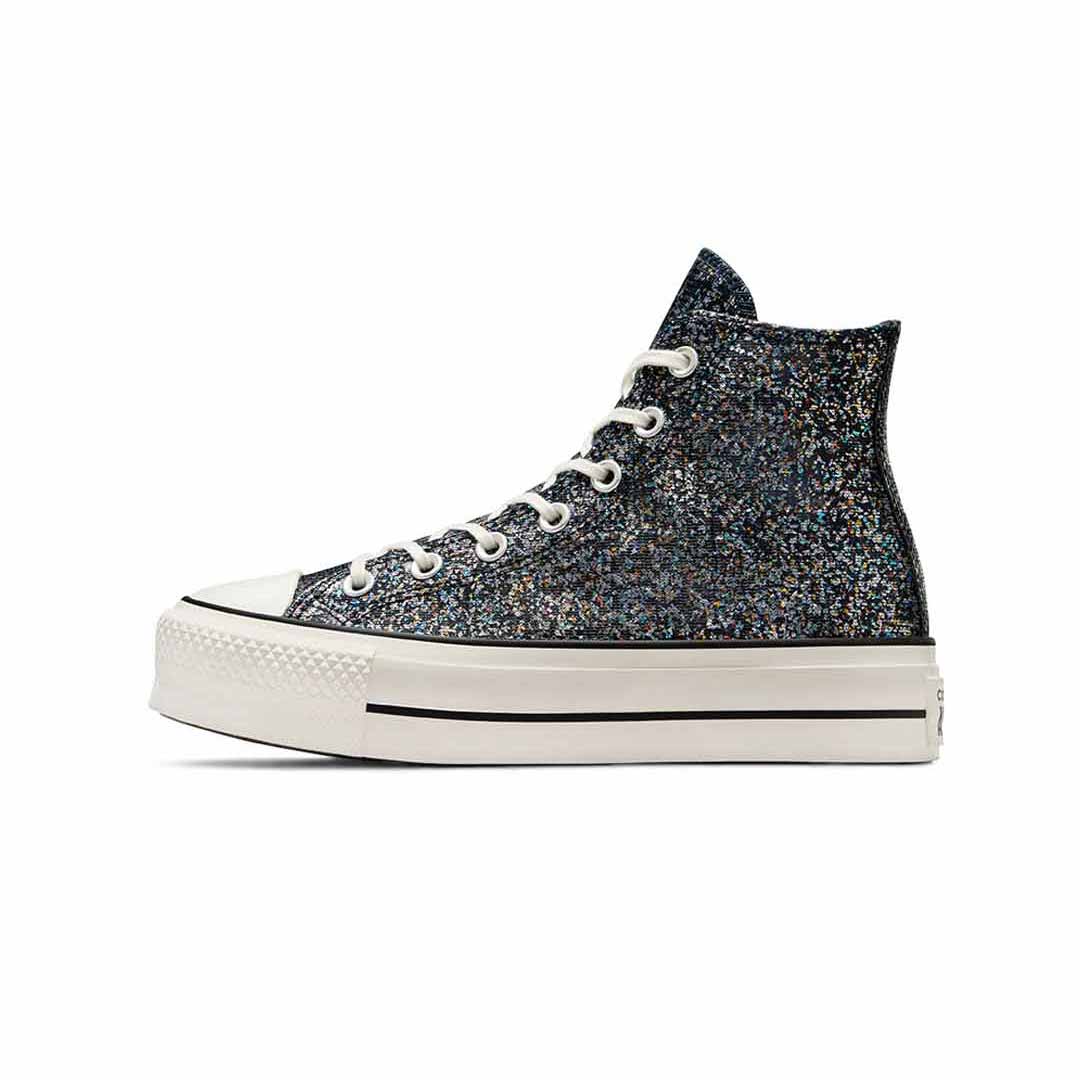 Converse - Women's Chuck Taylor All Star Lift Platform Glitter High Top Shoes (A09551C) - Image 2