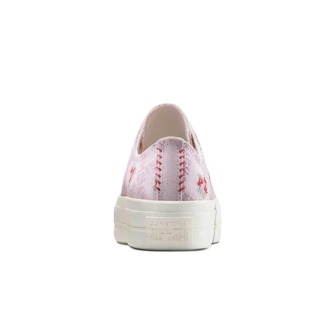 Converse - Women's Chuck Taylor All Star Platform Rose Cross Stitch Low Top Shoes (A13660C) - Image 3