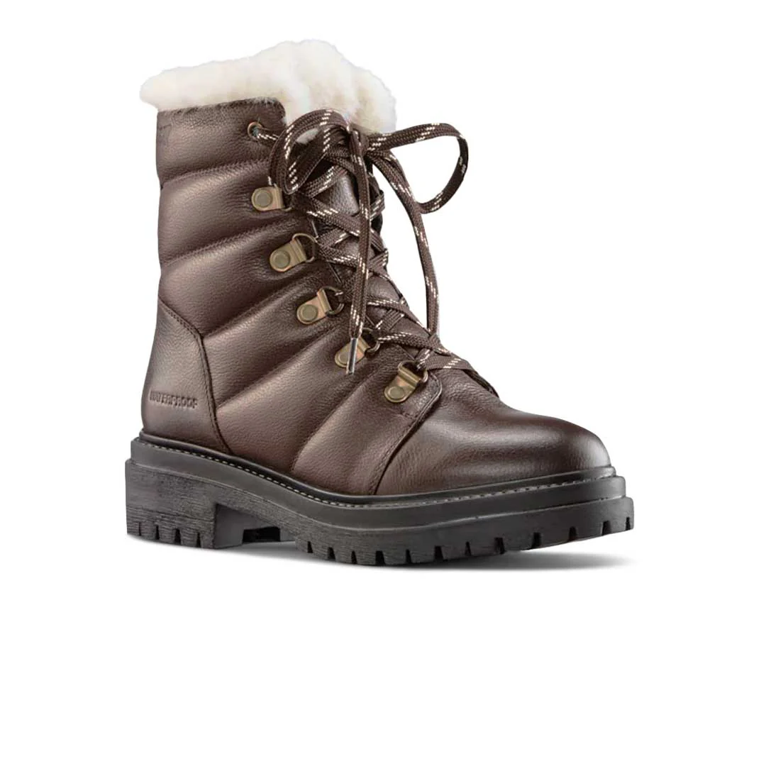 Cougar - Women's Leather Waterproof Winter Boots (VANTAGE-DKBRN) - Image 2