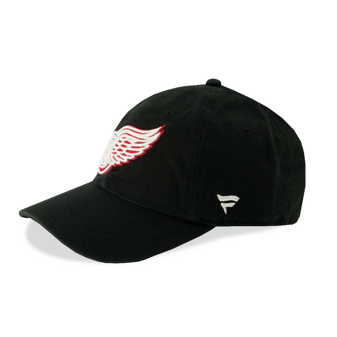 Fanatics - Detroit Red Wings Logo Cap (152A BLK 2E AJZ) - Image 2