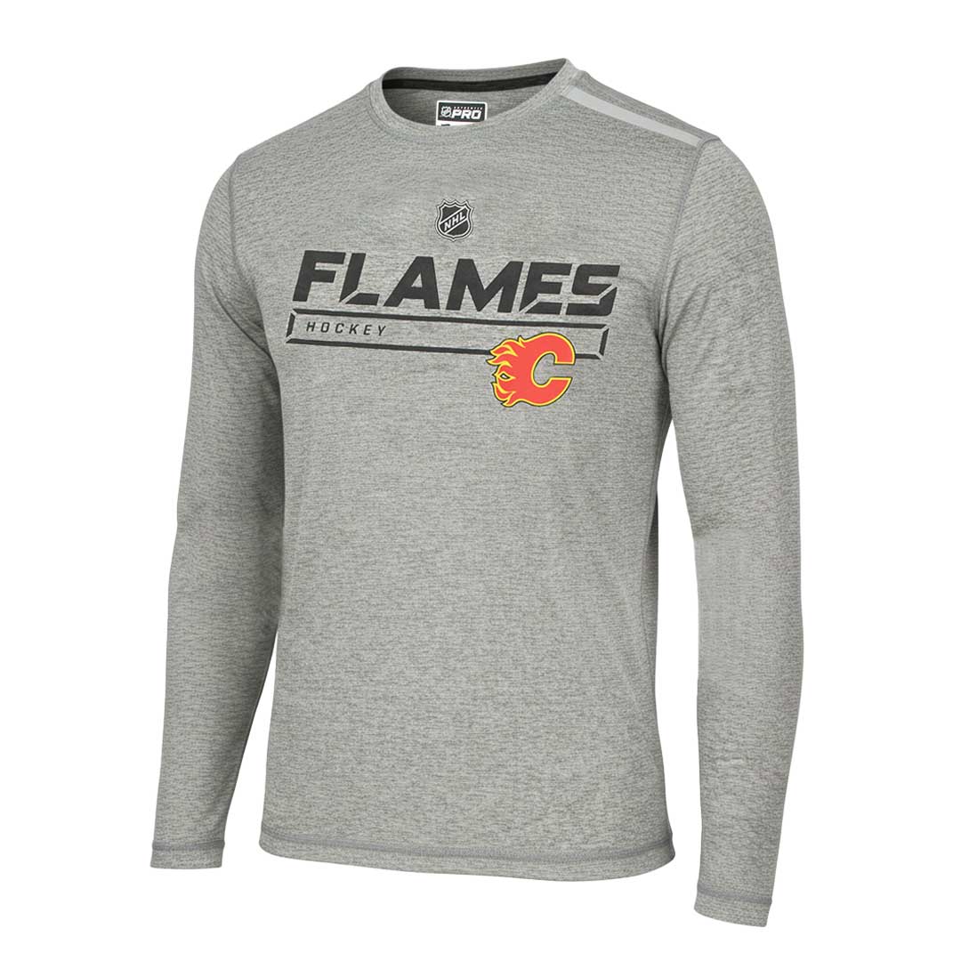 Fanatics - Men's Calgary Flames Long Sleeve T-Shirt (EA26 717V 2C 5E8)