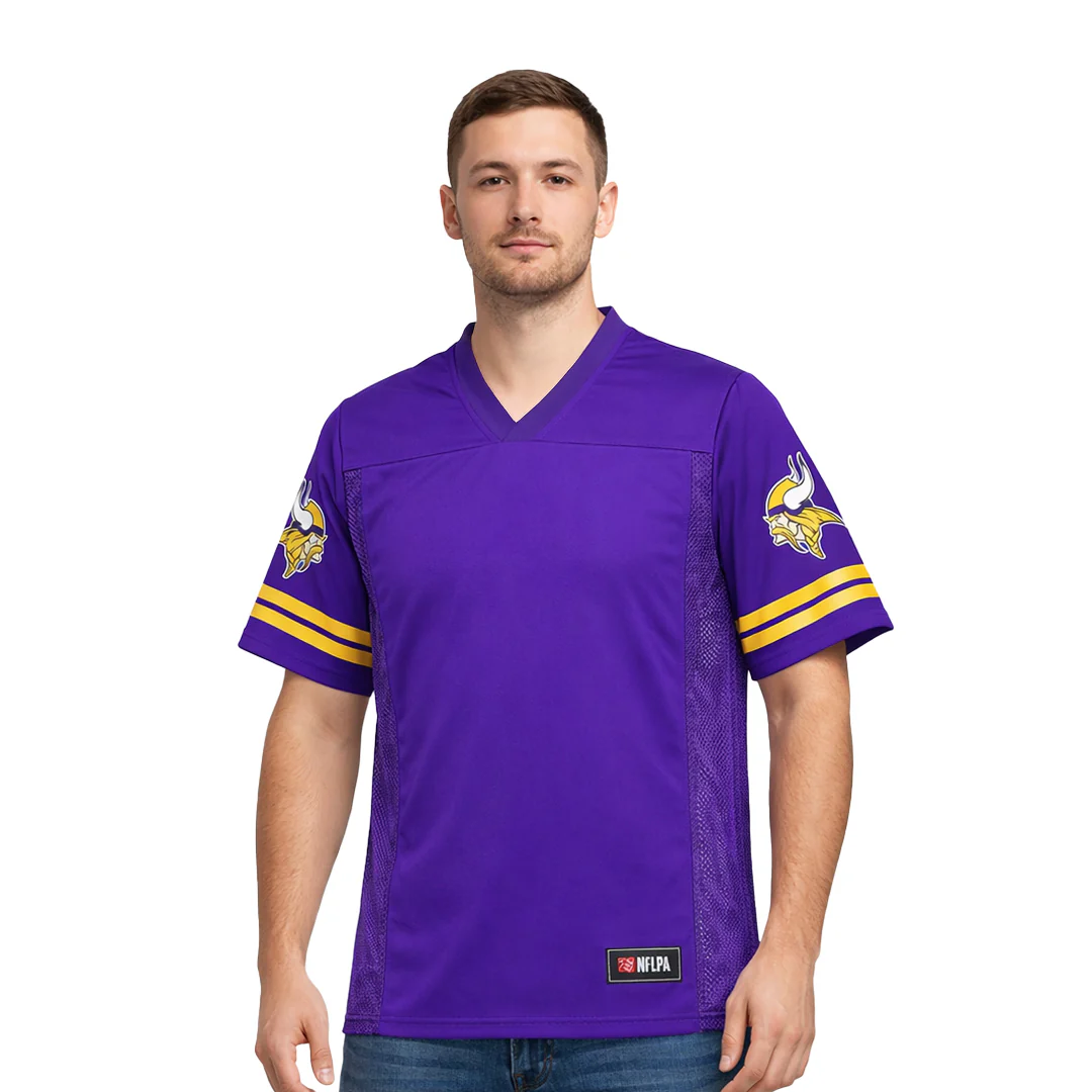 Fanatics - Men's Minnesota Vikings Value Team Wordmark Jersey (D42M MVR1 9M 75Y) - Image 2