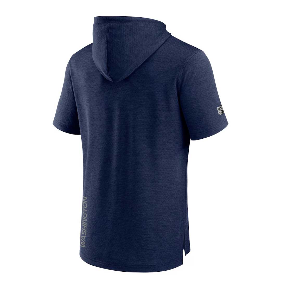 Fanatics - Men's Washington Capitals Authentic Pro Road Performance Short Sleeve Pullover Hoodie (EZLC 164C 2GA 1OQ) - Image 2