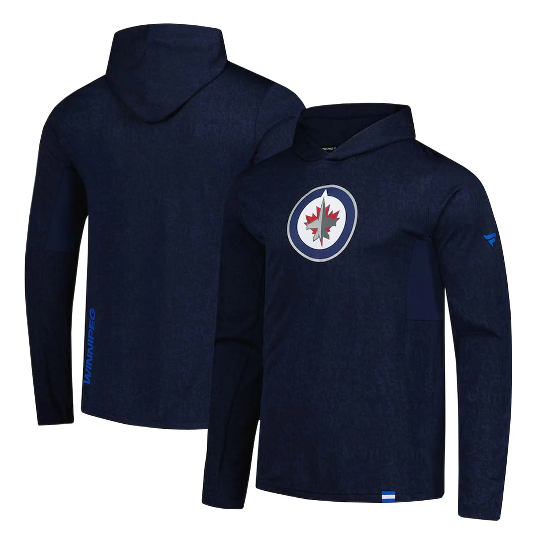 Fanatics - Men's Winnipeg Jets Lightweight Pullover Hoodie (00IC 4506 2GN 02W) - Image 2