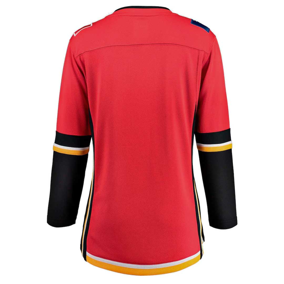 Fanatics - Women's Calgary Flames Alt Breakaway Jersey (879W CALX 2C BWX) - Image 3