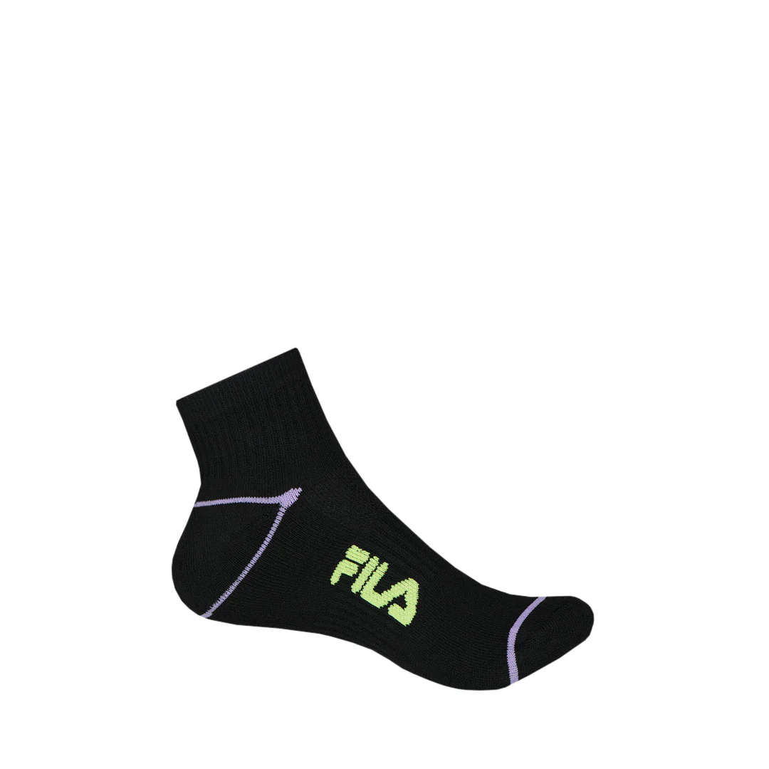 FILA - Girls' 6 Pack 1/4 Socks (FW0101 COMBO2) - Image 4