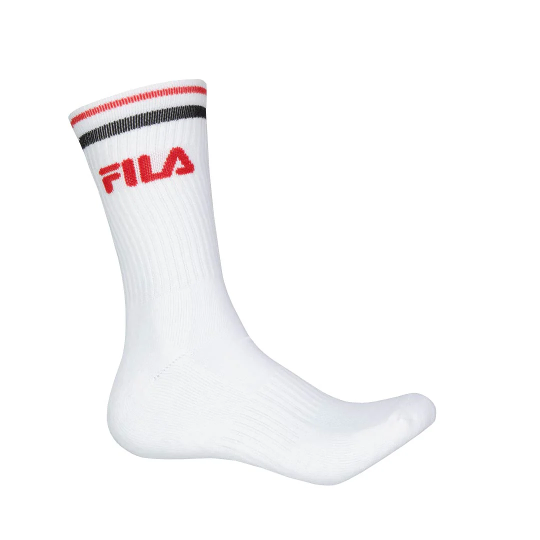 FILA - Men's 3 Pack Athletic Lifestyle Crew Socks (FW0122) - Image 3
