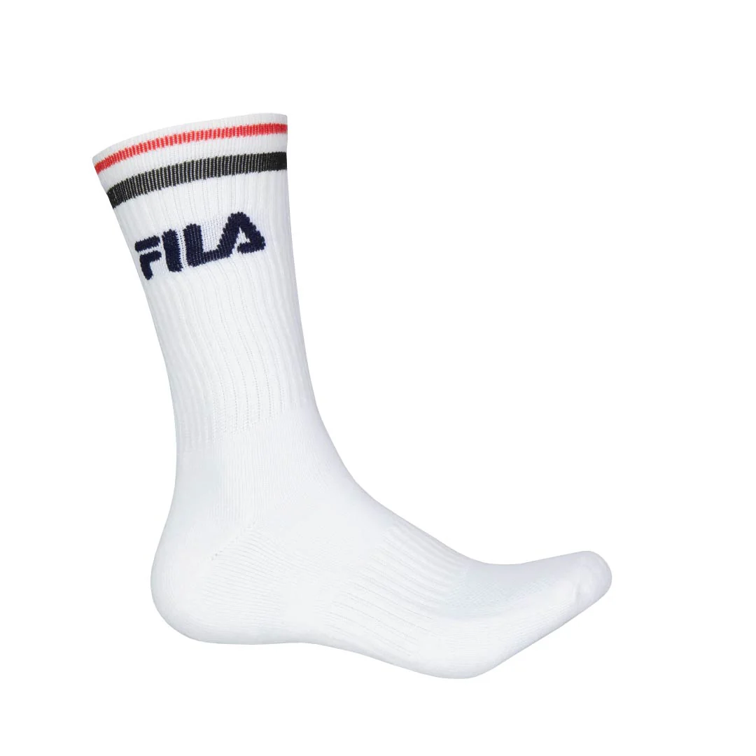 FILA - Men's 3 Pack Athletic Lifestyle Crew Socks (FW0122) - Image 4