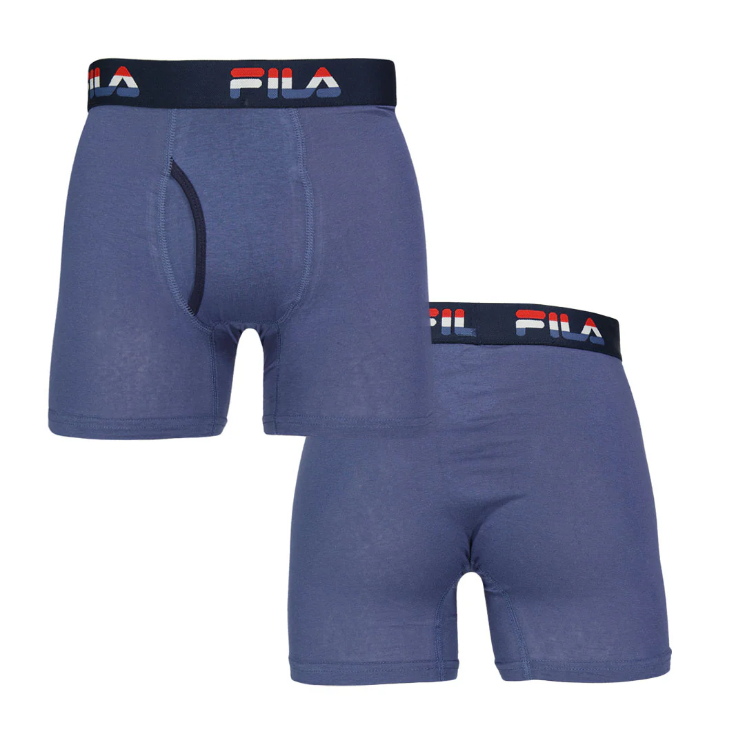 FILA - Men's 4 Pack Boxer Brief (FM312BXCS28 400) - Image 6