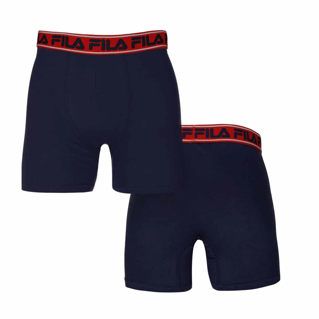 FILA - Men's 4 Pack Boxer Brief (FM412BXCS15 600) - Image 3