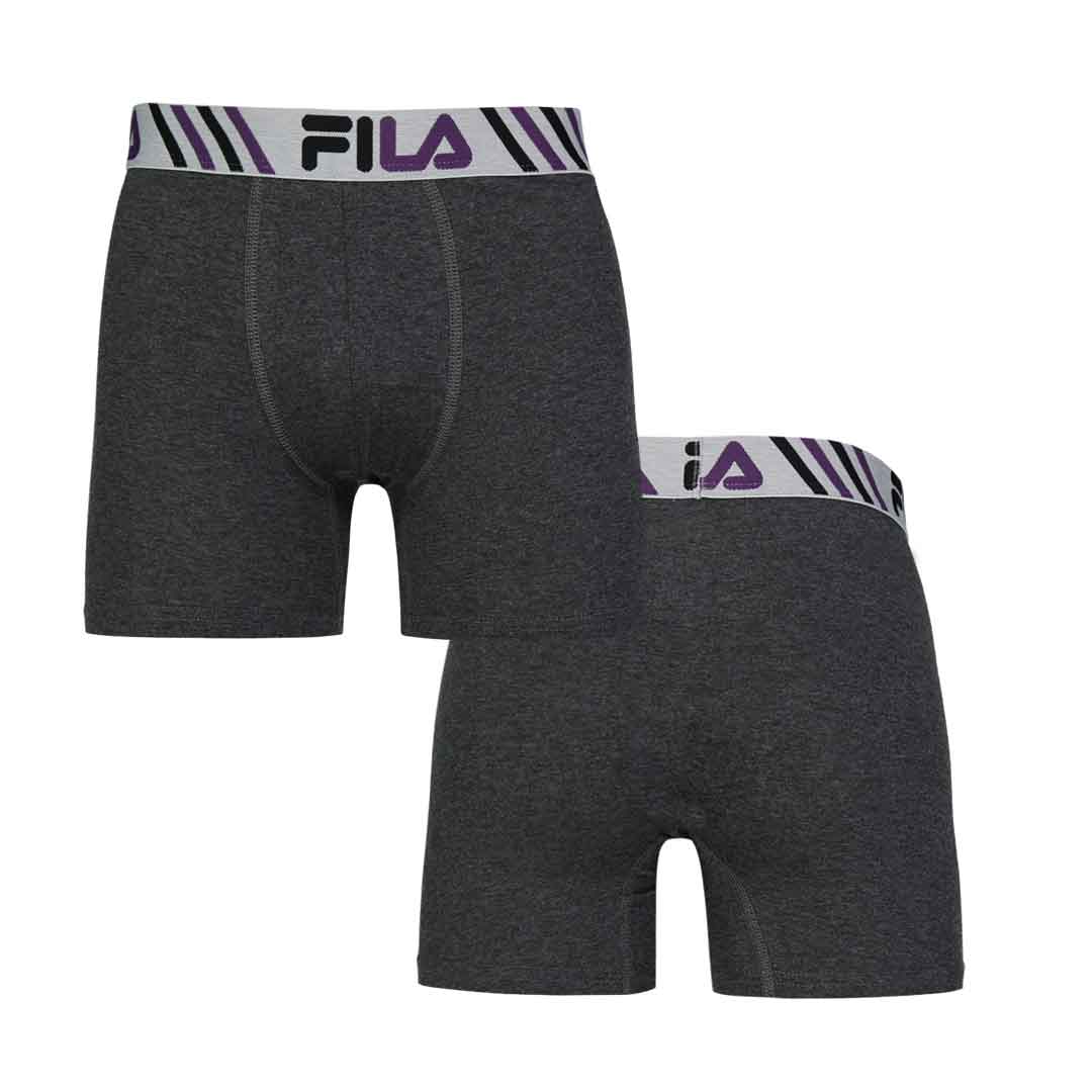 FILA - Men's 4 Pack Boxer Brief (FM412BXCS16 259) - Image 5
