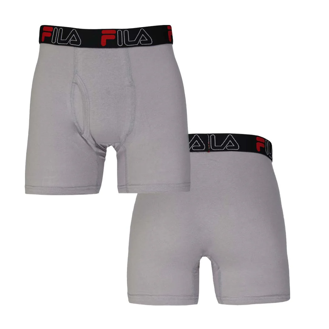 FILA - Men's 4 Pack Boxer Brief (FM412BXCS28 020) - Image 5