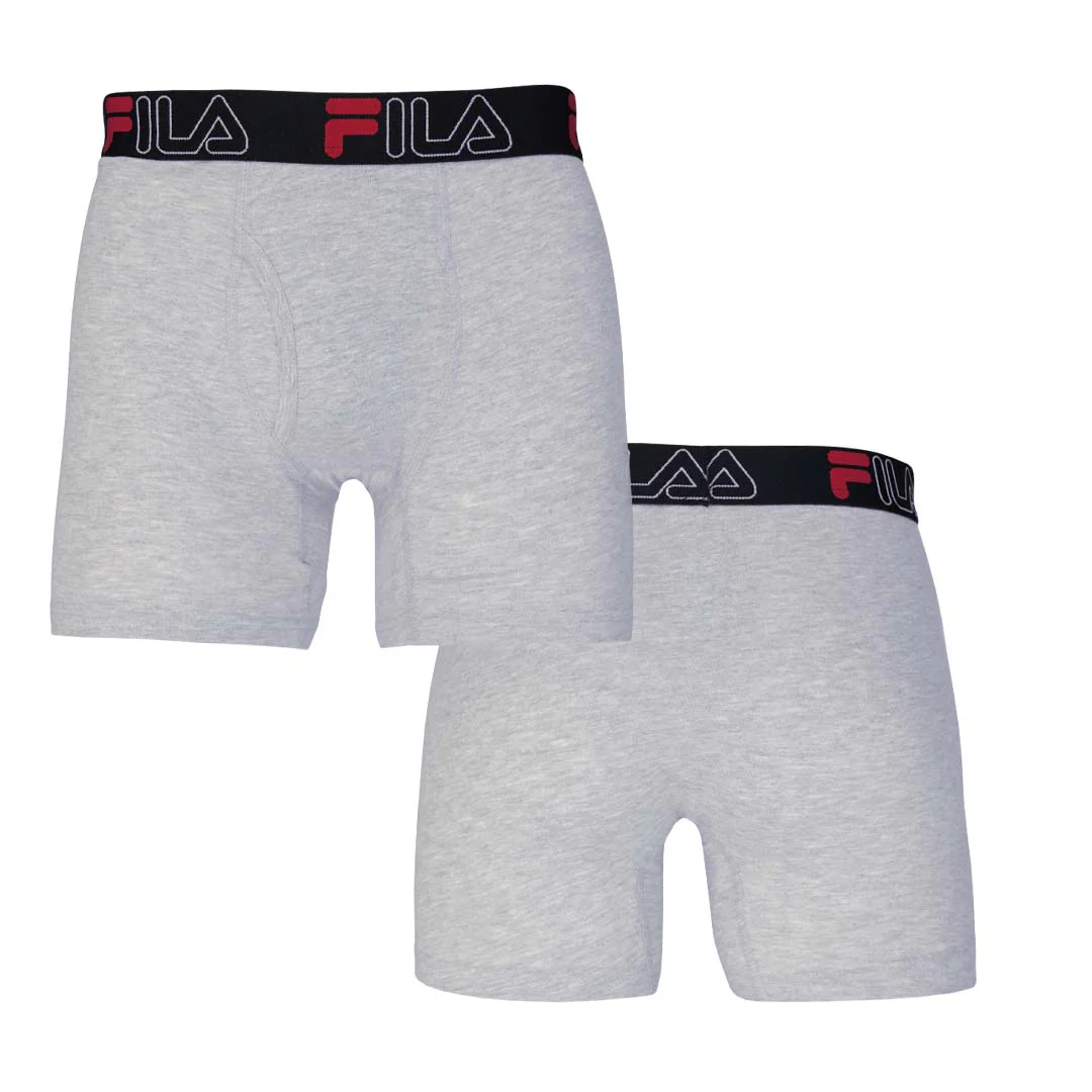 FILA - Men's 4 Pack Boxer Brief (FM412BXCS28 020) - Image 6