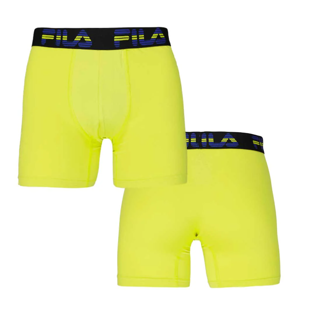 FILA - Men's 4 Pack Boxer Brief (FM412BXPB9 400) - Image 3