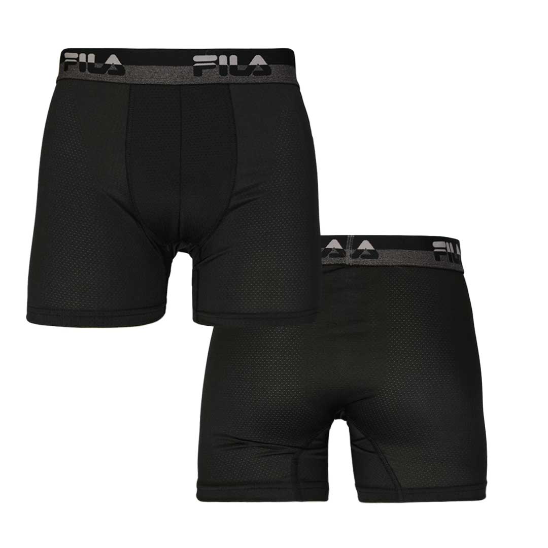 FILA - Men's 4 Pack Boxer Brief (FM412BXPM8 001) - Image 3