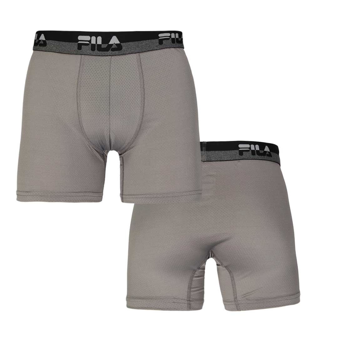 FILA - Men's 4 Pack Boxer Brief (FM412BXPM8 001) - Image 4