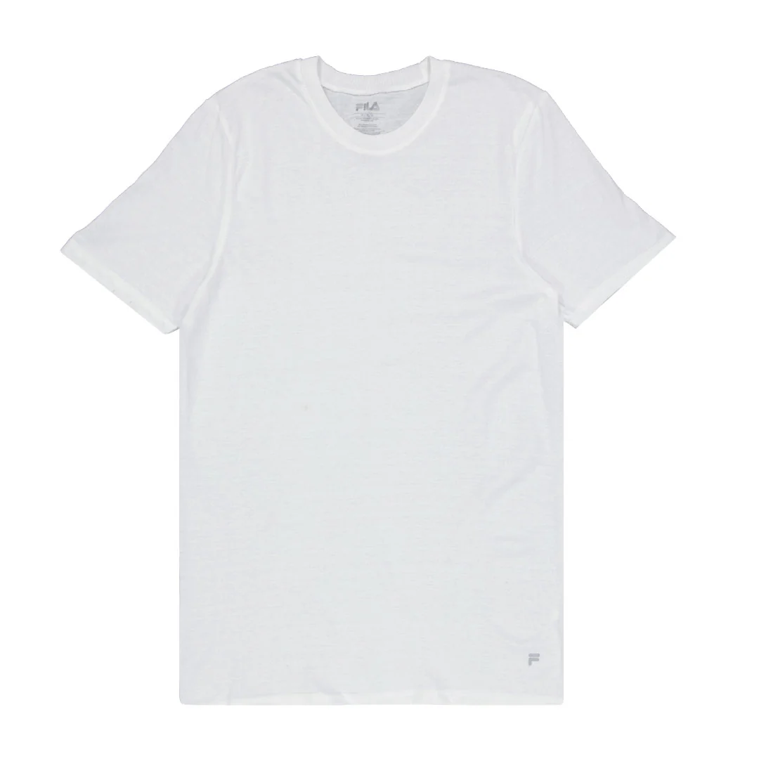 FILA - Men's 4 Pack Crew Neck T-Shirt (FM0314CT MULTIBLK) - Image 2