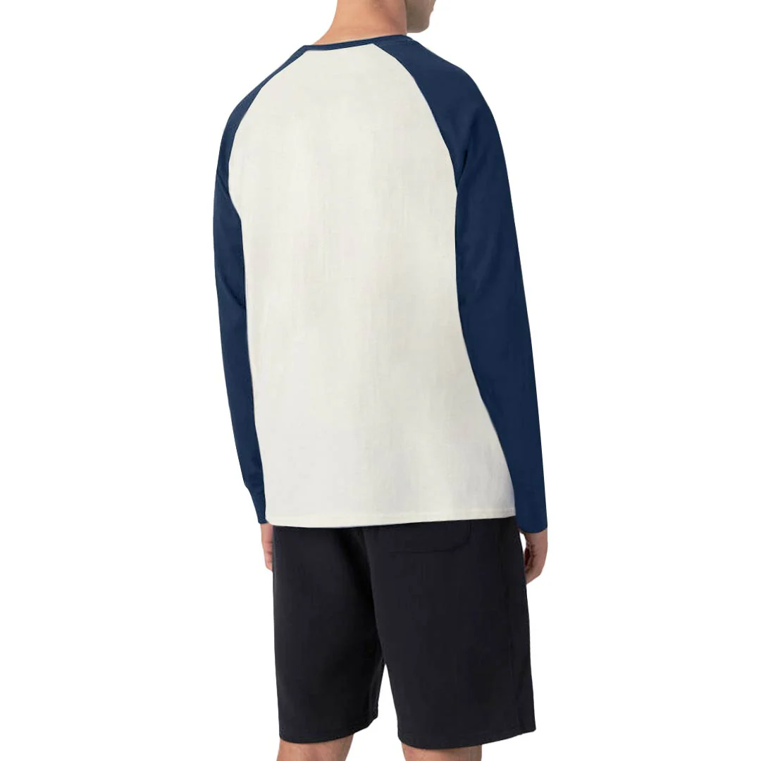 FILA - Men's Chet Raglan Crew Long Sleeve T-Shirt (LM23D554 132) - Image 3