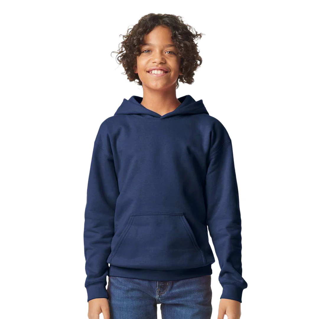 Gildan - Kids' (Junior) Softstyle Midweight Hoodie (SF500B 032) - Image 2
