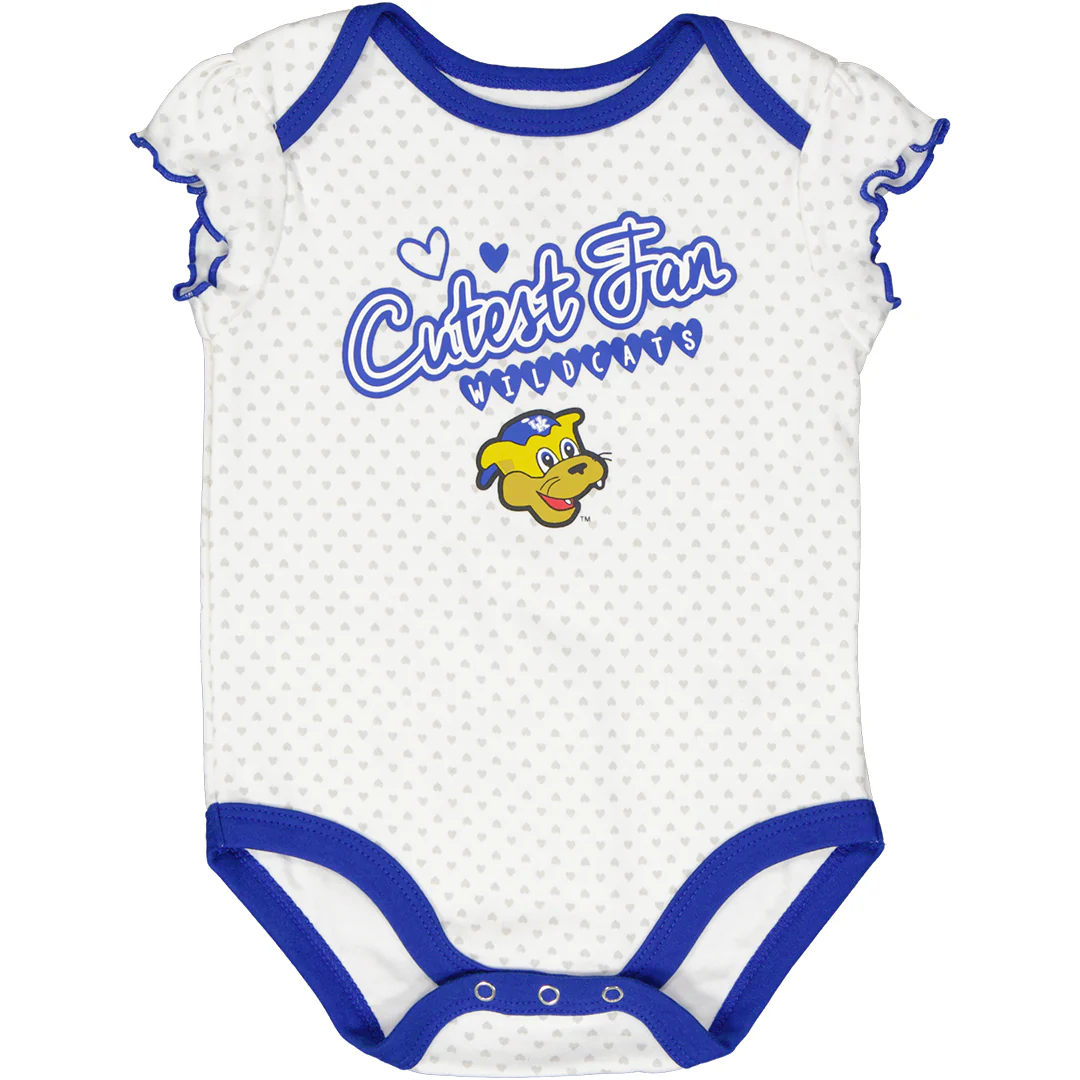 Girls' (Infant) Kentucky Wildcats Onesie (KJ42FOM 768)