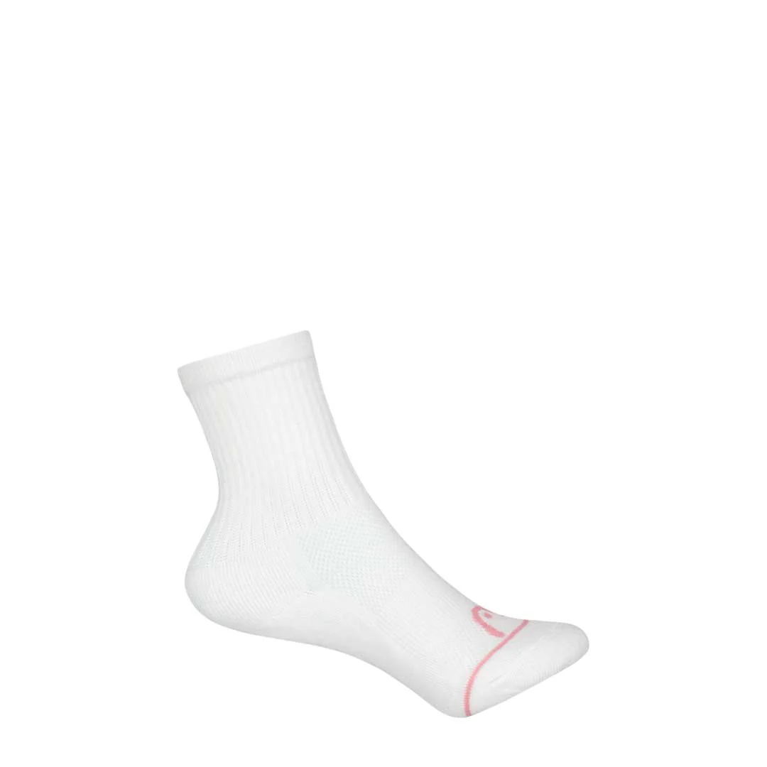 Head - Girls' Cushion 8 Pack Crew Socks (HEKH007 WHT) - Image 2