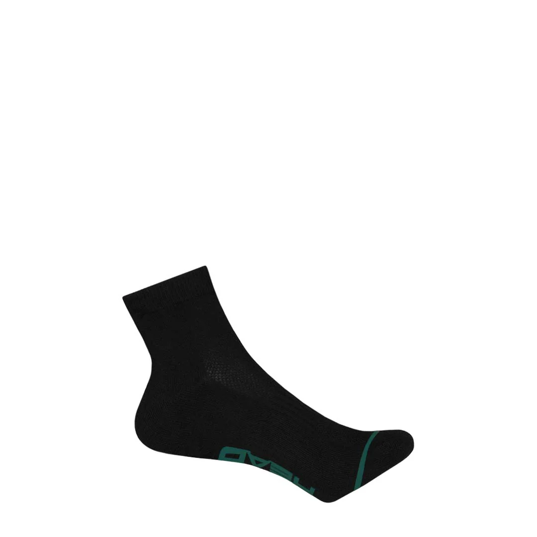Head - Women's Cushion 8 Pack 1/4 Crew Socks (HELH017 BLK) - Image 2