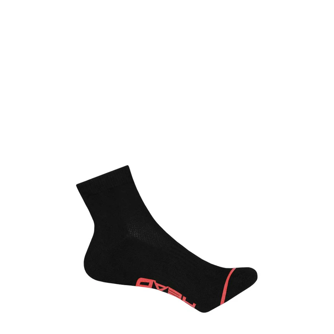 Head - Women's Cushion 8 Pack 1/4 Crew Socks (HELH017 BLK) - Image 4