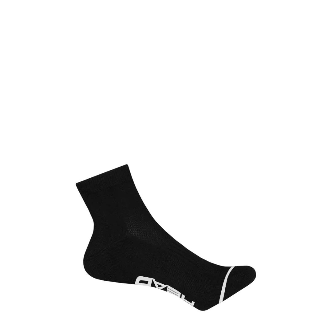 Head - Women's Cushion 8 Pack 1/4 Crew Socks (HELH017 BLK) - Image 5