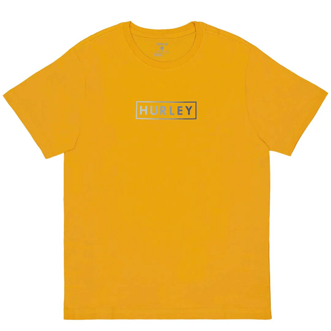 Hurley - Men's Essentials Boxed Logo Short Sleeve Graphic T-Shirt (HFA23VMT-07633 803)