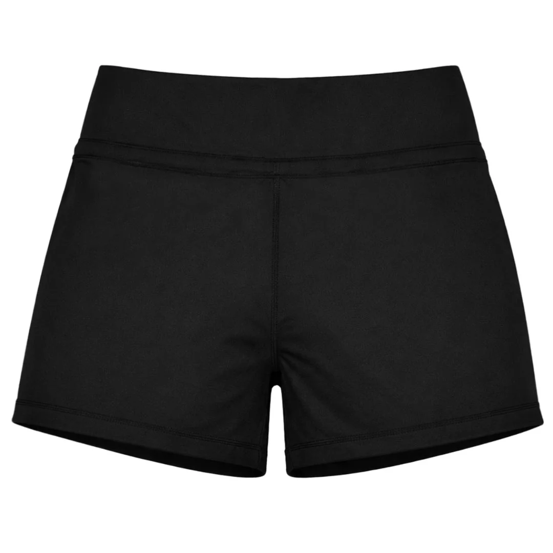 INARIA - Women's Yoga Shorts (5046-BLK-A) - Image 2