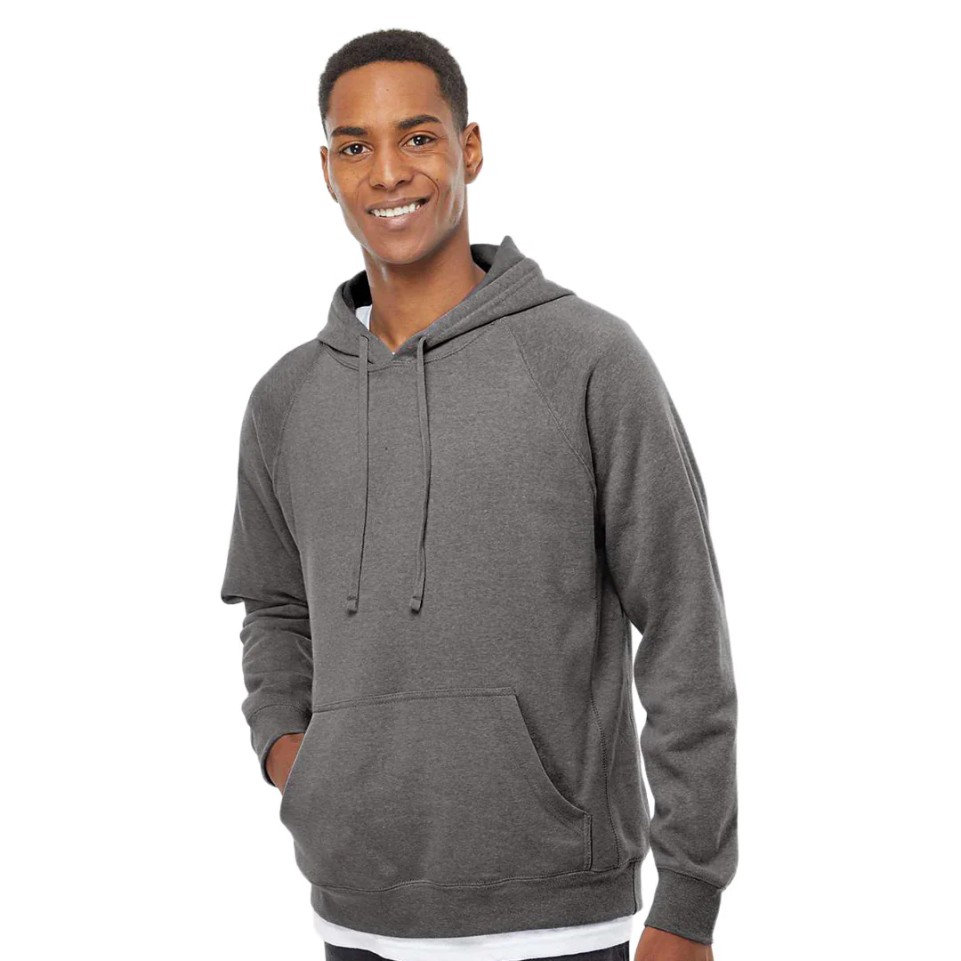 Independent Trading Company - Unisex Raglan Hoodie (PRM33SBP NICK) - Image 2