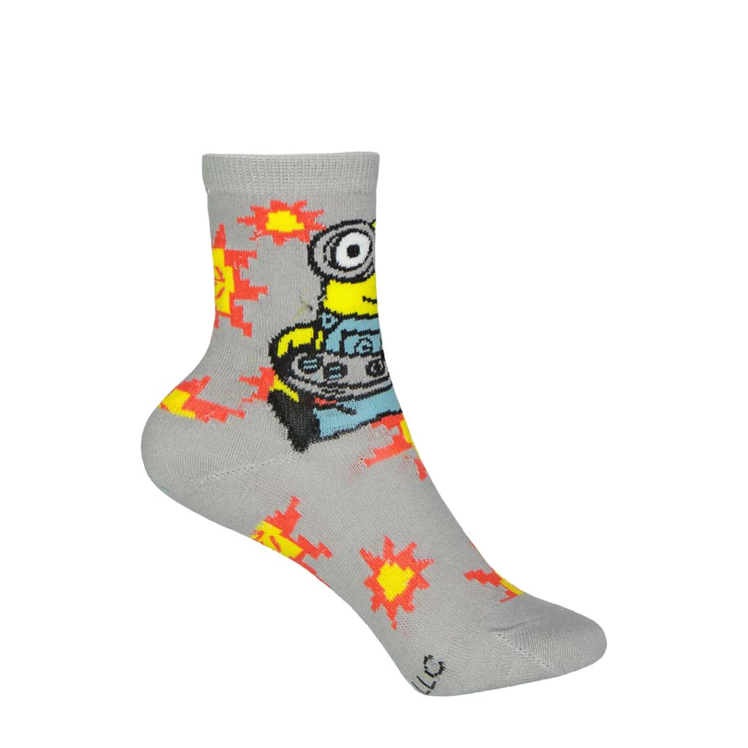 Kids' Minions 2 Pack Crew Socks (3689 1511 0007) - Image 3