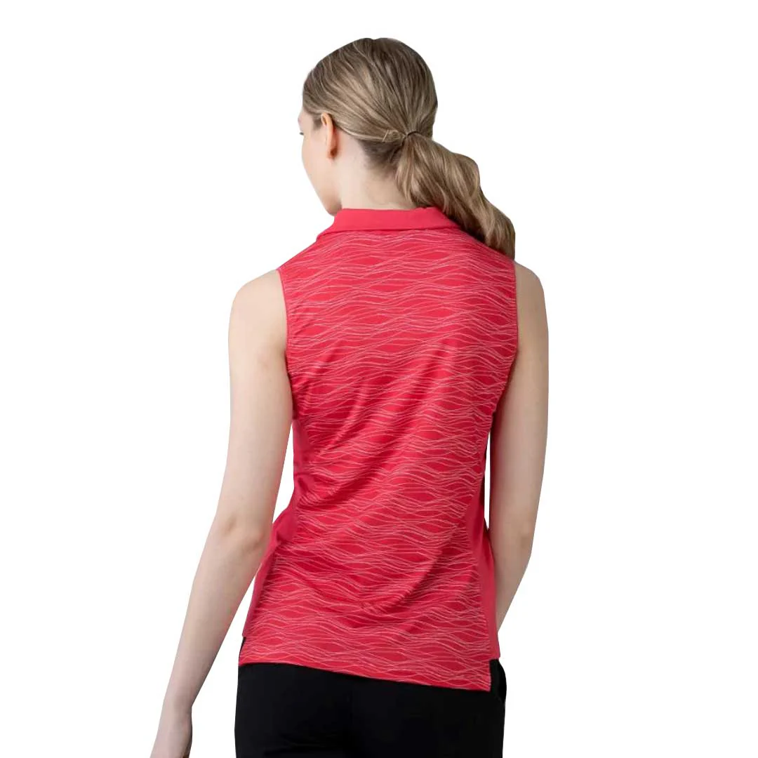 Levelwear - Women's Shore 1/4 Zip Sleeveless Polo (BL21L 295) - Image 3