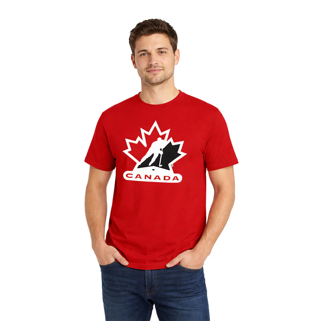 Men's Hockey Canada T-Shirt (HOCA046MSC3A1PB 62RED) - Image 2