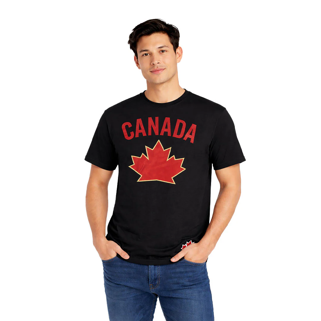 Men's Proud Hockey Canada T-Shirt (HOCA04CMSC3A1PB 00BLK) - Image 2