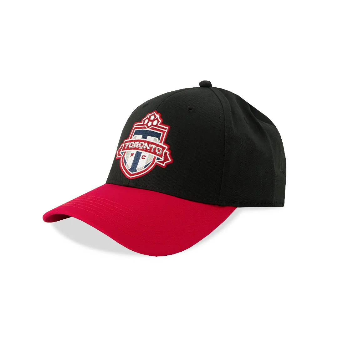 MLS - Men's Toronto FC Flat Logo Dad Hat (XVMS05PMHDCC1PB 00BRE) - Image 3