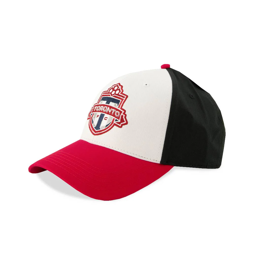 MLS - Men's Toronto FC Flat Logo Dad Hat (XVMS05PMHDCC1PB 02BWR) - Image 3