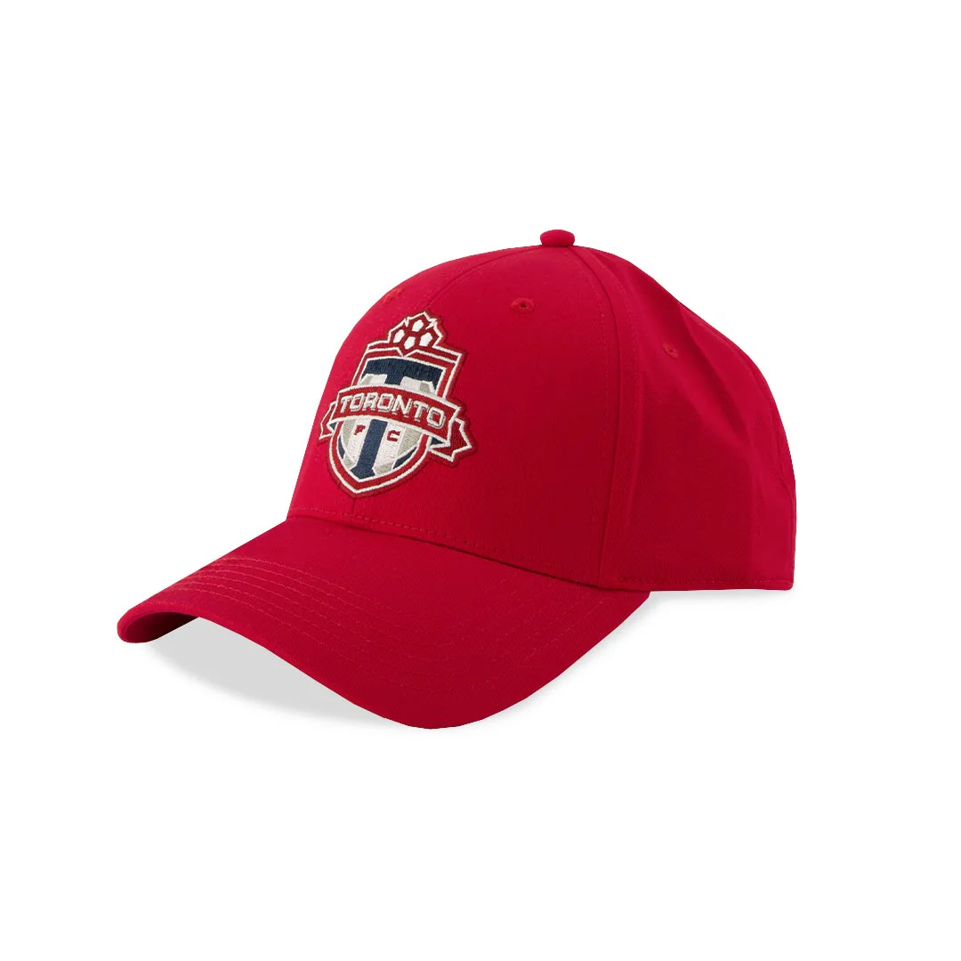 MLS - Men's Toronto FC Flat Logo Dad Hat (XVMS05PMHDCC1PB 62RED) - Image 3