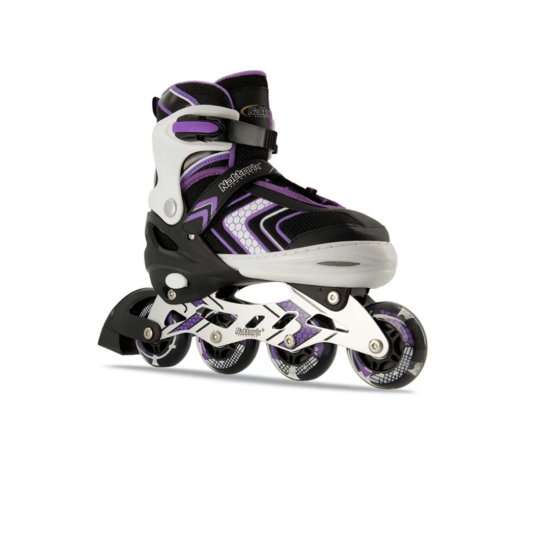 Nattork - Kids' (Junior) Adjustable Inline Skates (PEA31CC901) - Image 3