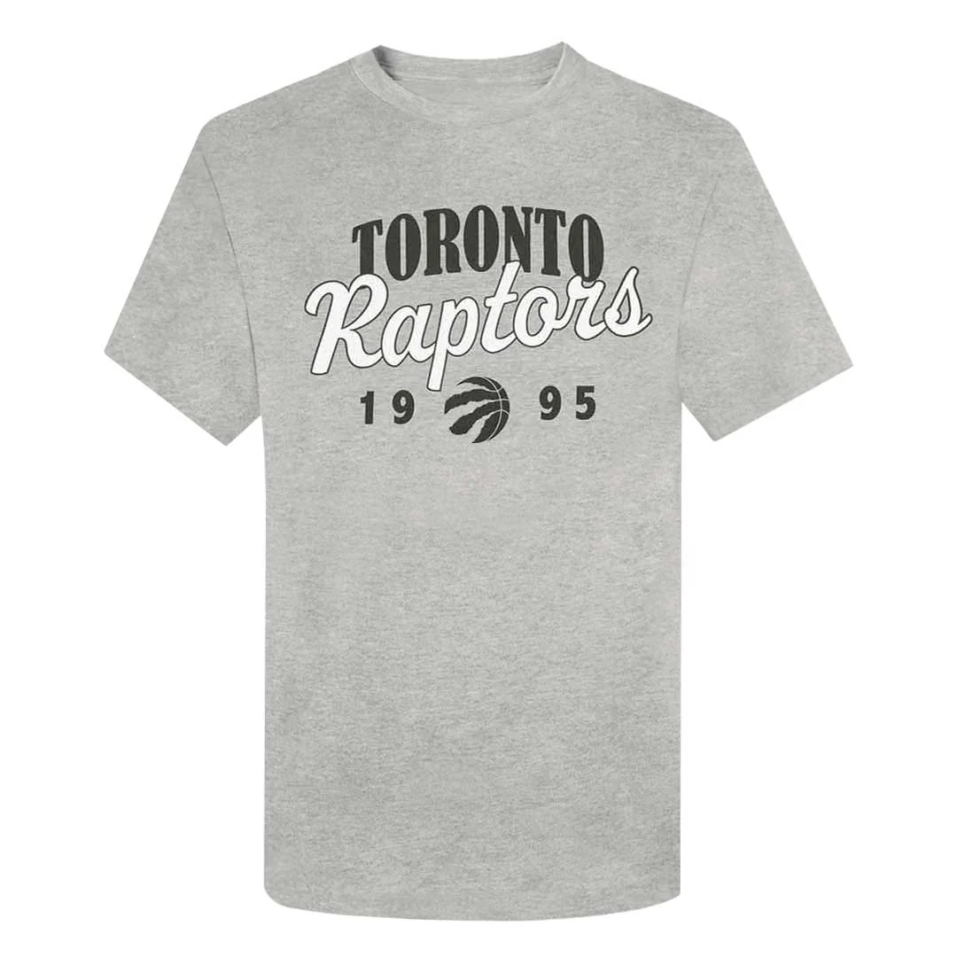 NBA - Men's Toronto Raptors Script 1995 T-Shirt (NAXA09OMSC3A1PB 06GRH)